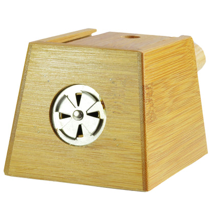 Caja de moxa de madera