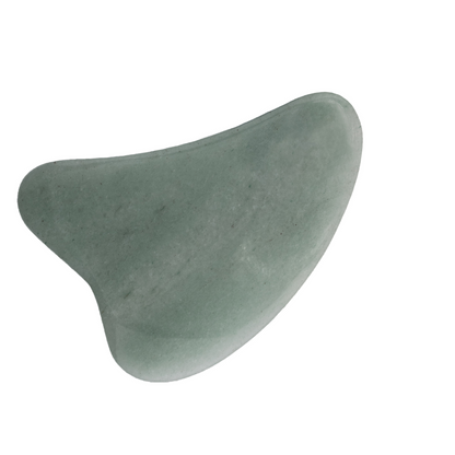 Gua Sha forma del corazón gran de jade alta calidad