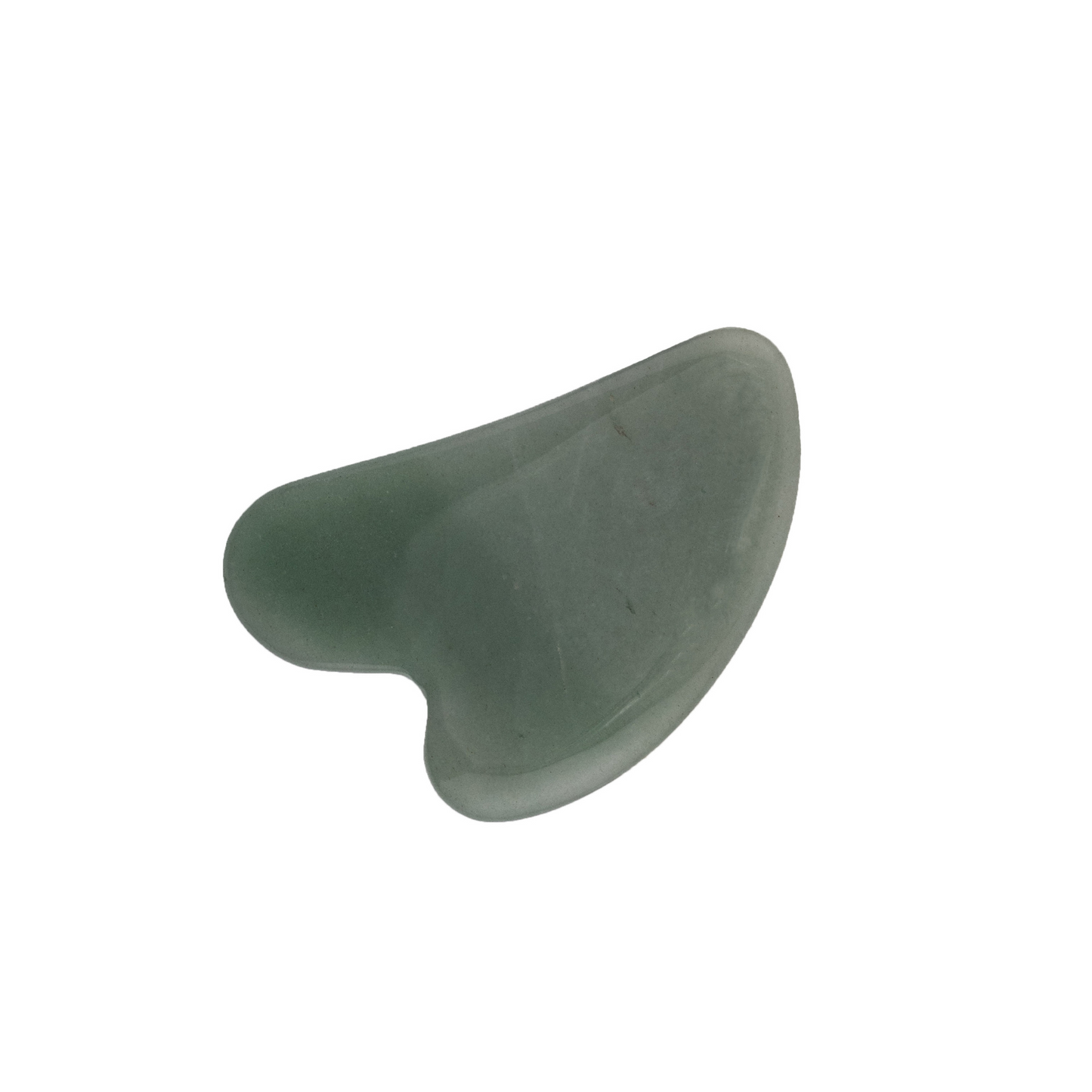 Gua Sha forma del corazón de jade alta calidad